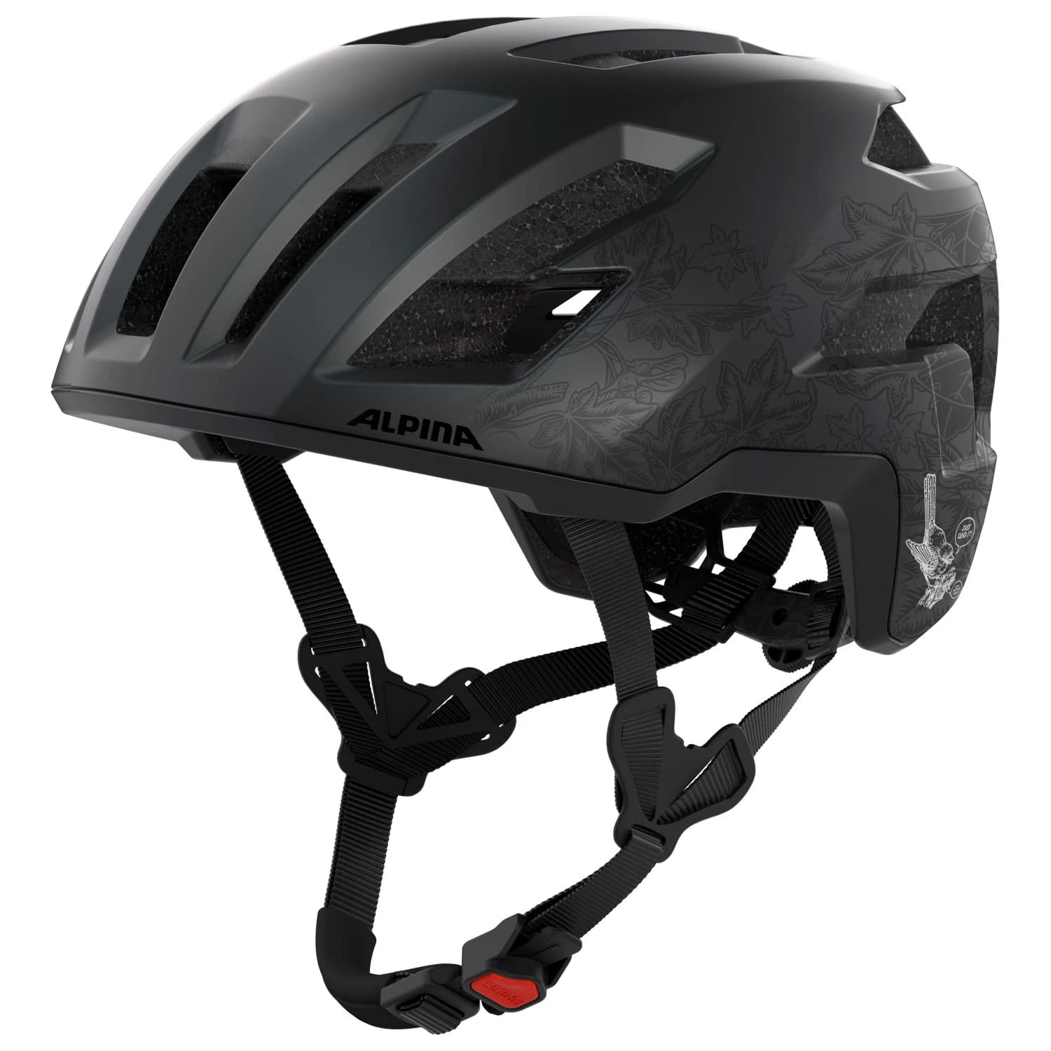Каска за шосейно колоездене Alpina Taunus Gravel Mips Bike helmet - Mo Friedrich Artist Series