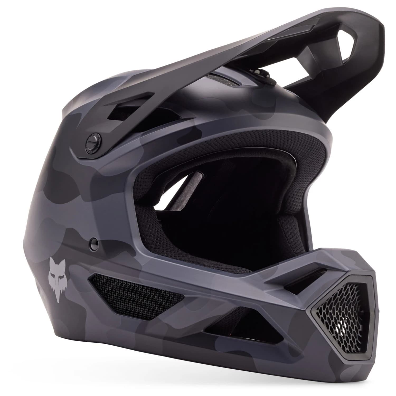 Детска full Face каска FOX Racing Kid's Rampage Camo Bike helmet - Black Camo
