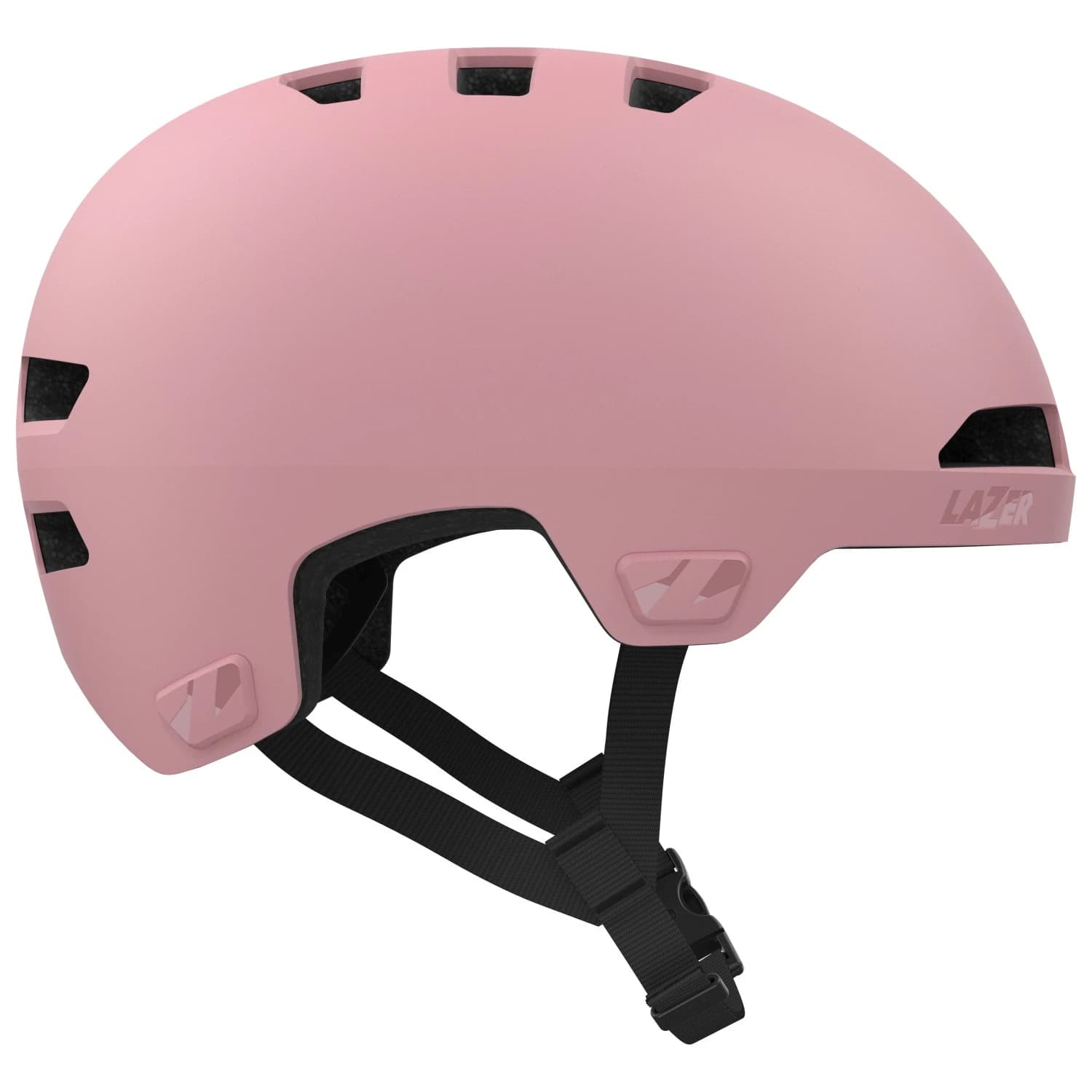 Детска каска за велосипед Lazer Kid's Maze KinetiCore Bike helmet - Matte Nordic Pink
