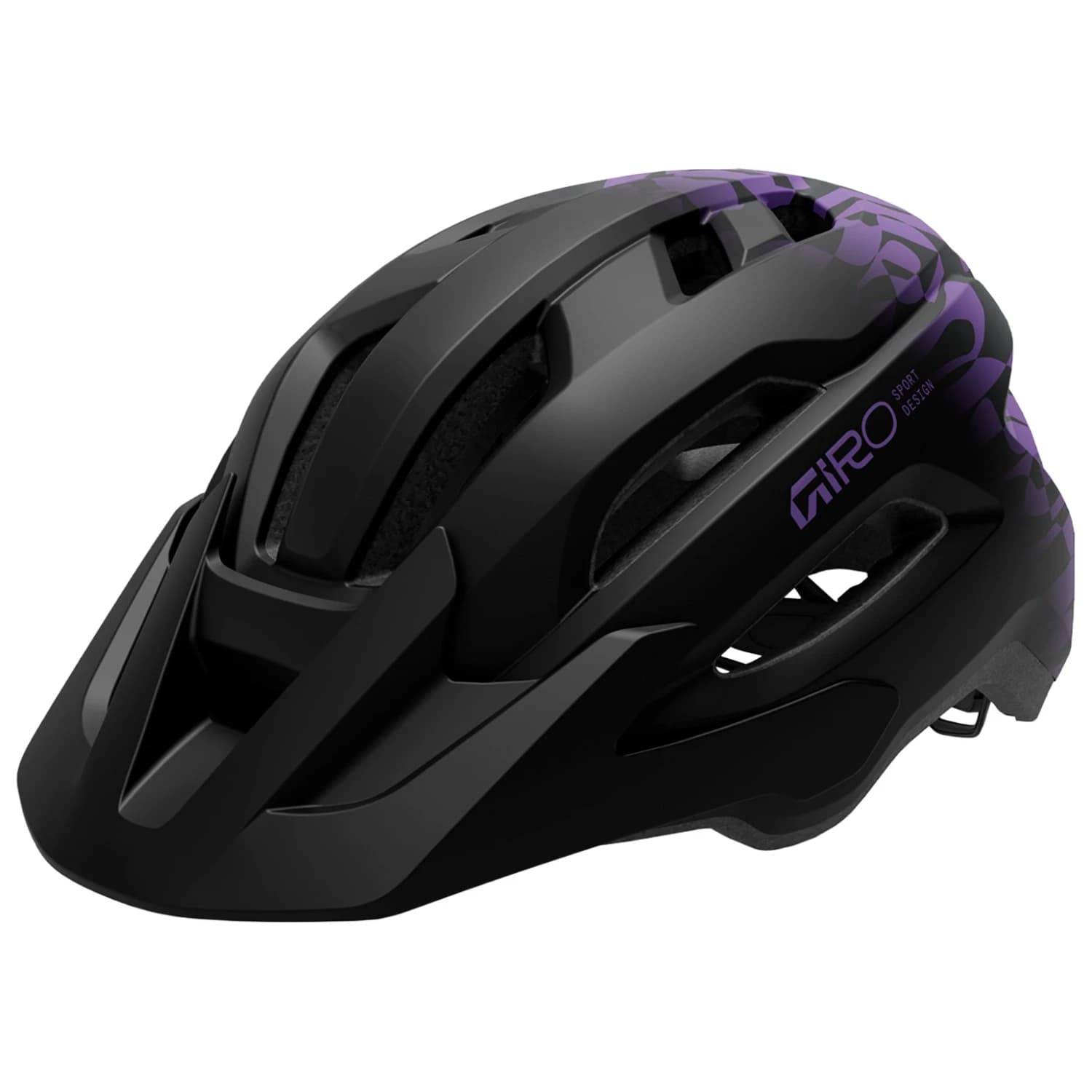 Каска за велосипед Giro Fixture Mips II Bike helmet - Matte Black / Purple Rush