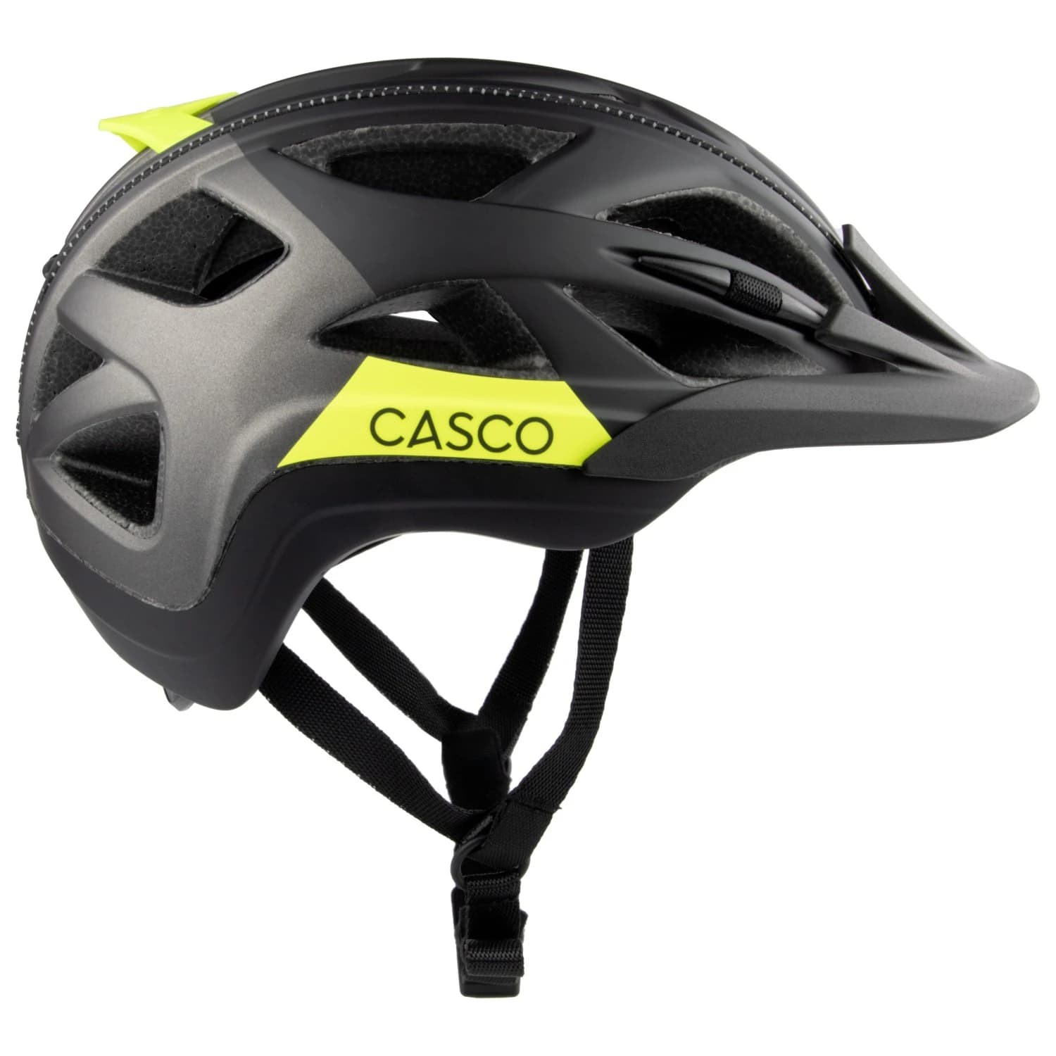 Каска за велосипед CASCO Activ SL Bike helmet - Schwarz / Grau / Neon
