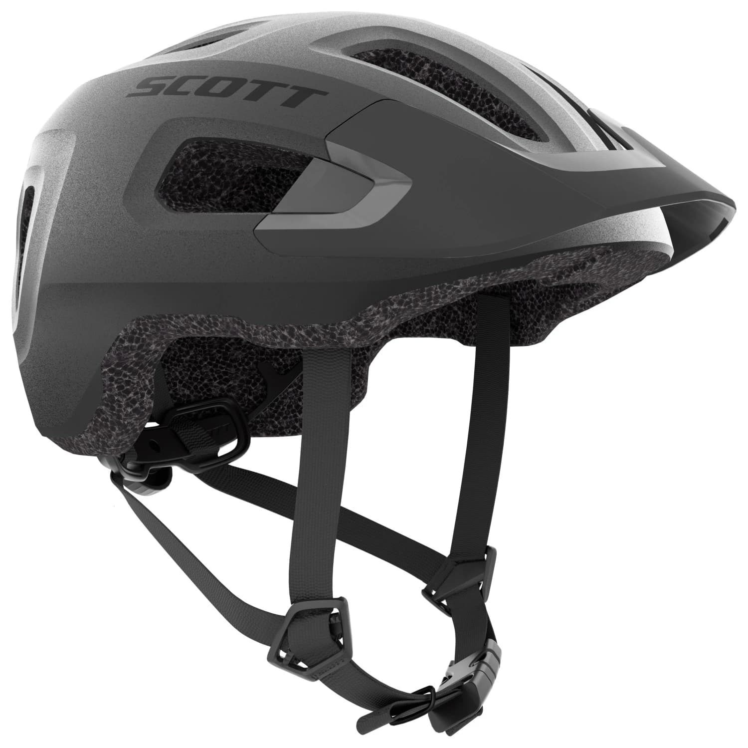 Детска каска за планинско колоездене Scott Kid's Helmet Supra (CE) Bike helmet - Granite Black
