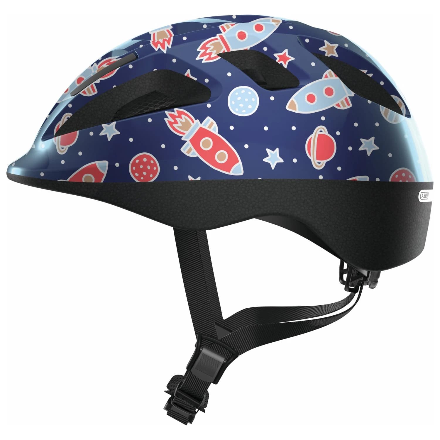 Детска каска за планинско колоездене ABUS Kid's Smooty 2.0 Bike helmet - Blue Space