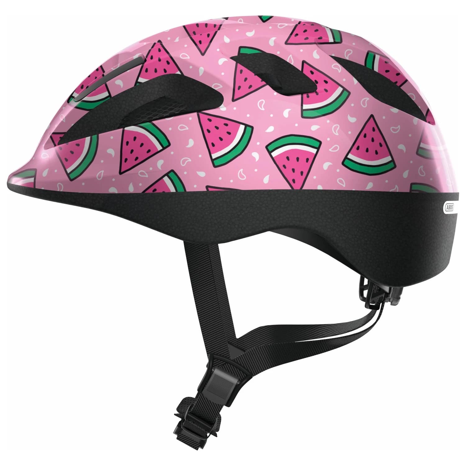 Детска каска за планинско колоездене ABUS Kid's Smooty 2.0 Bike helmet - Pink Watermelon