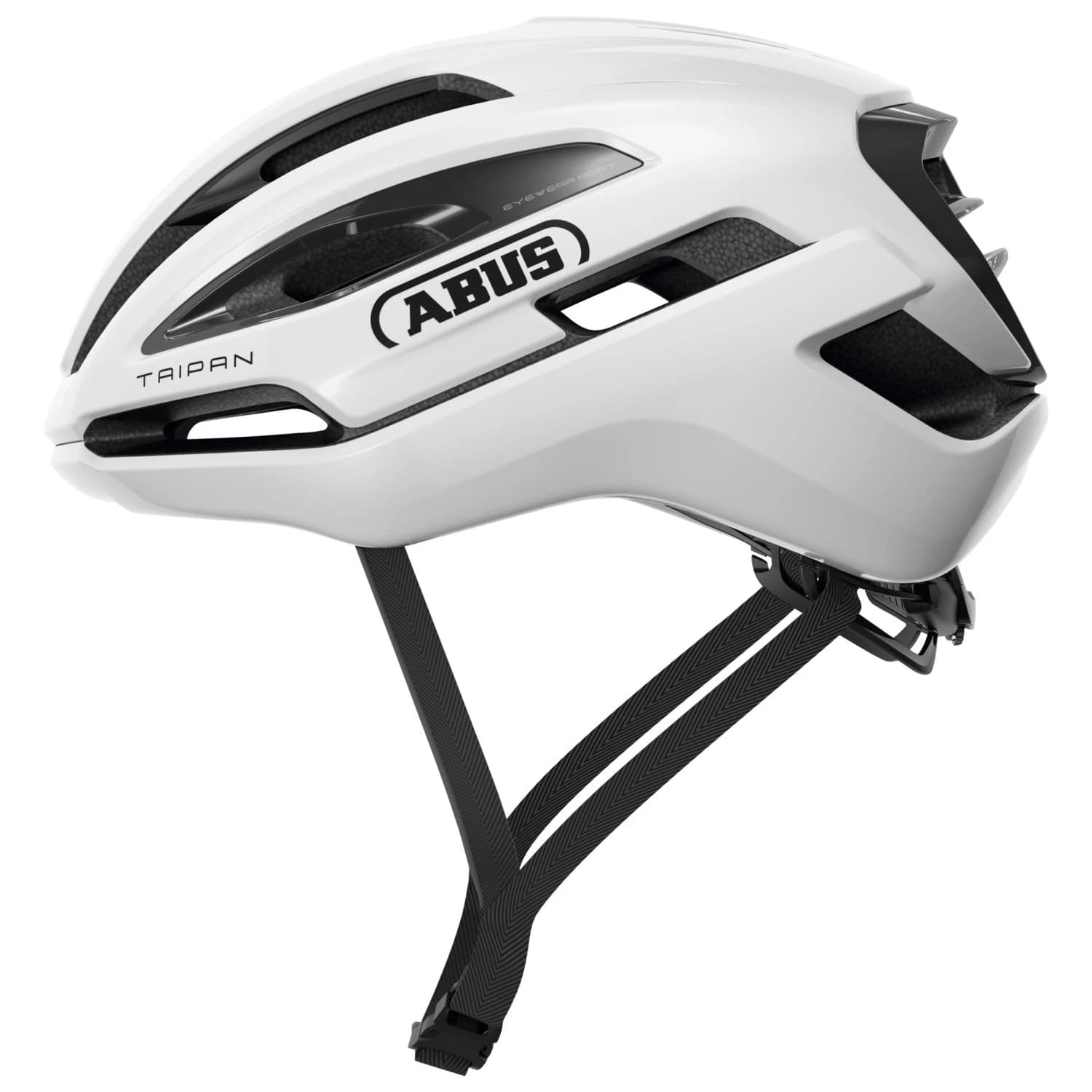 Каска за шосейно колоездене ABUS Taipan Bike helmet - Shiny White