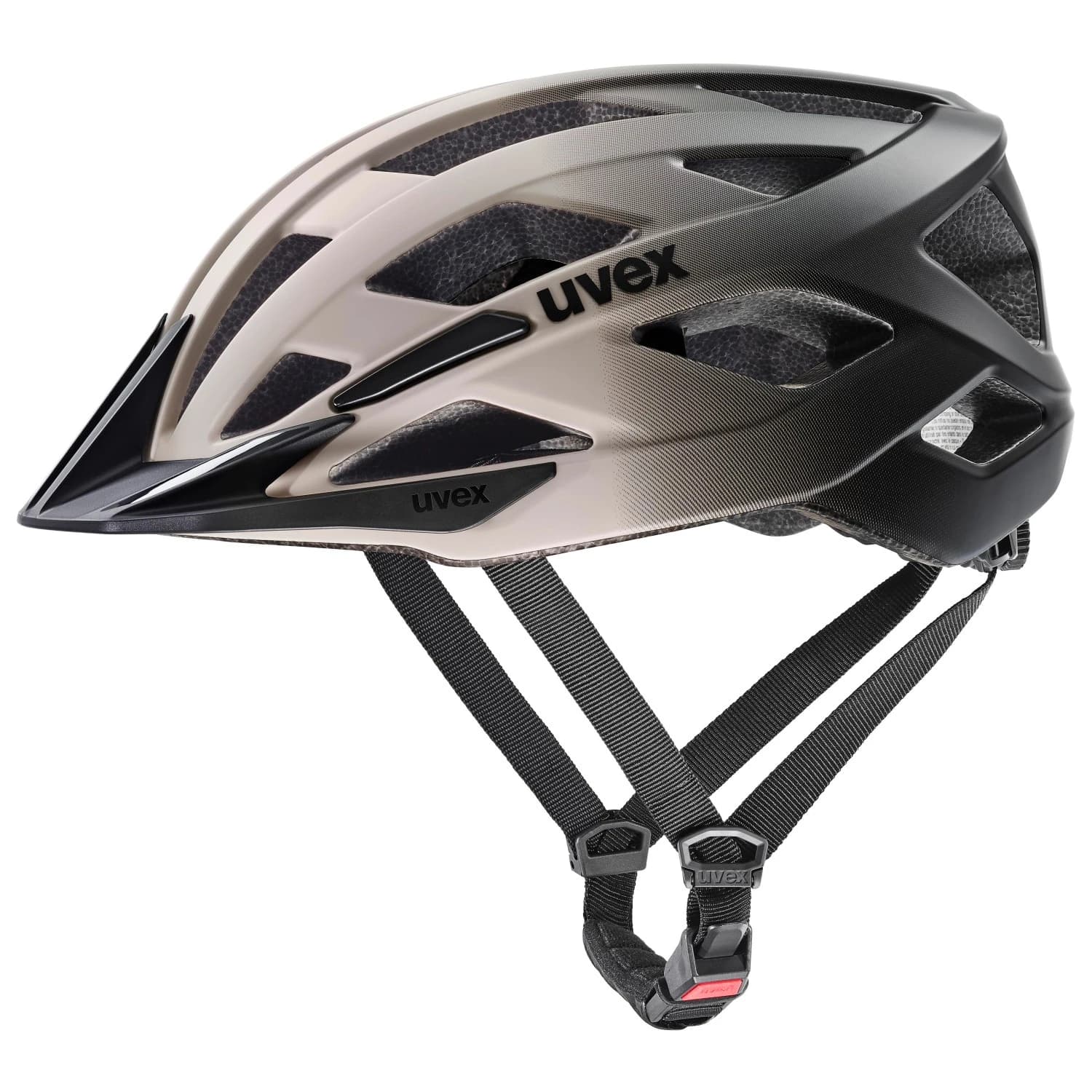 Каска за велосипед Uvex I-Vo 2 Bike helmet - Warm Grey / Black Matt