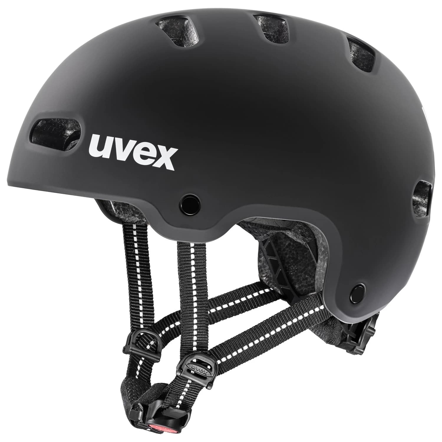 Детска каска за велосипед Uvex Kid 4 Bike helmet - Black Matt