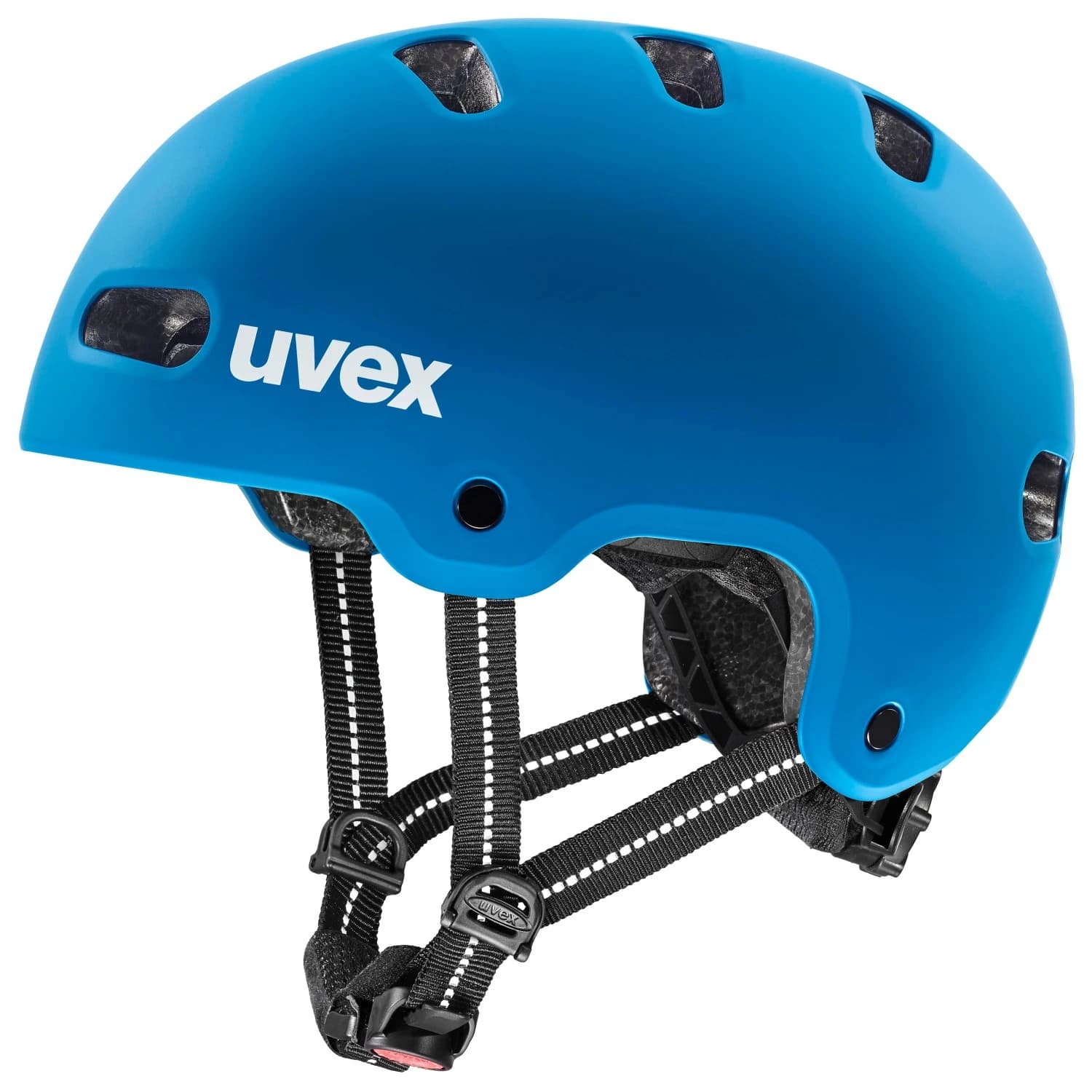 Детска каска за велосипед Uvex Kid 4 Bike helmet - Bubble Blue Matt