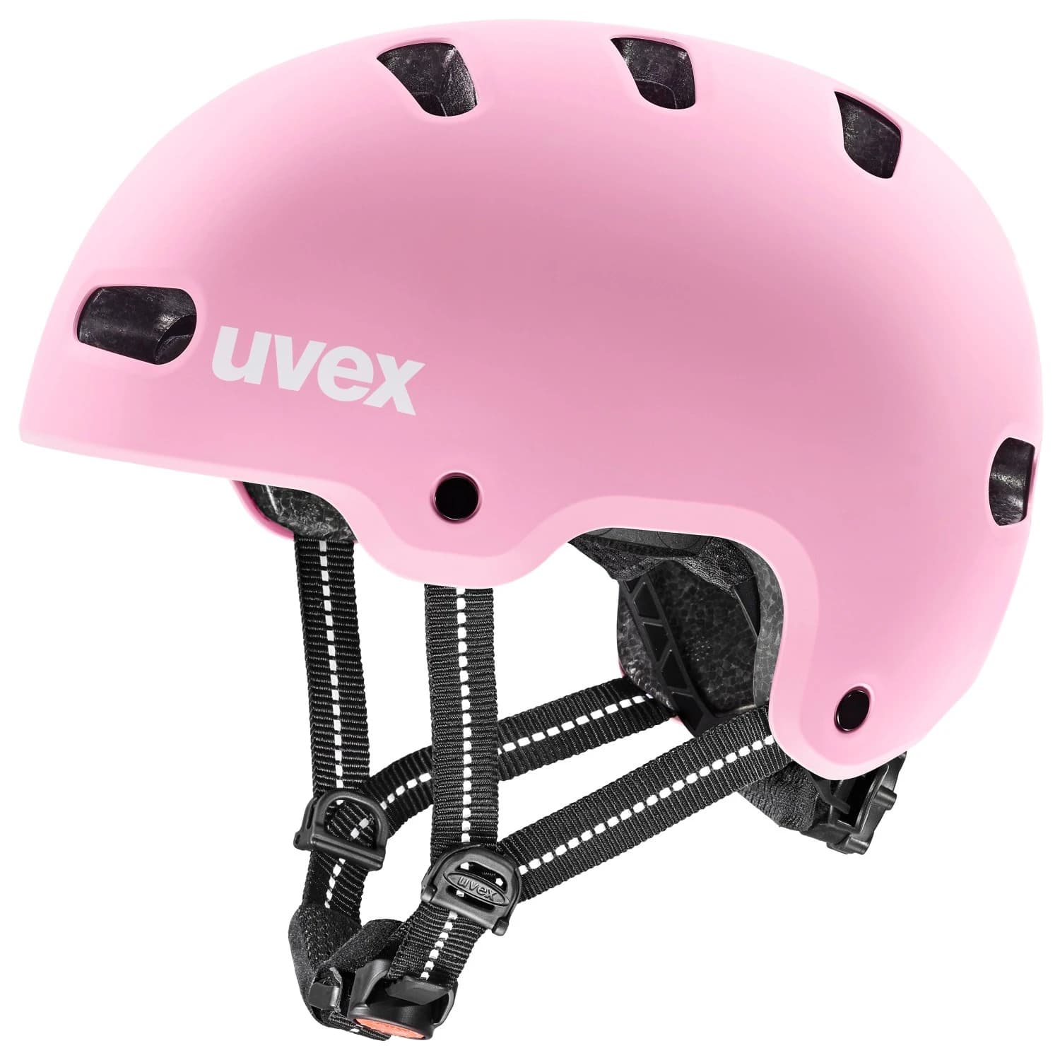 Детска каска за велосипед Uvex Kid 4 Bike helmet - Strawberry Matt