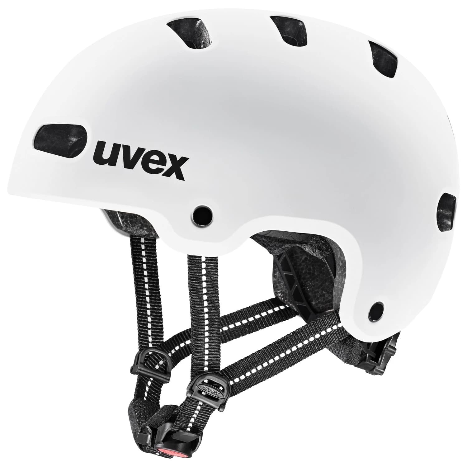 Детска каска за велосипед Uvex Kid 4 Bike helmet - White Matt