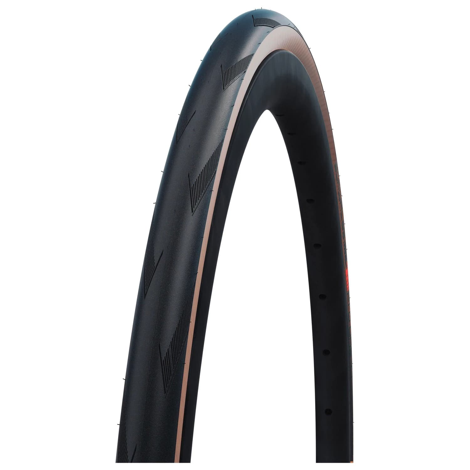 Гума за шосейно колоездене Schwalbe Pro One Evo Super Race 28'' (28-622) V-Guard TLE Bicycle tire - Transparent Skin