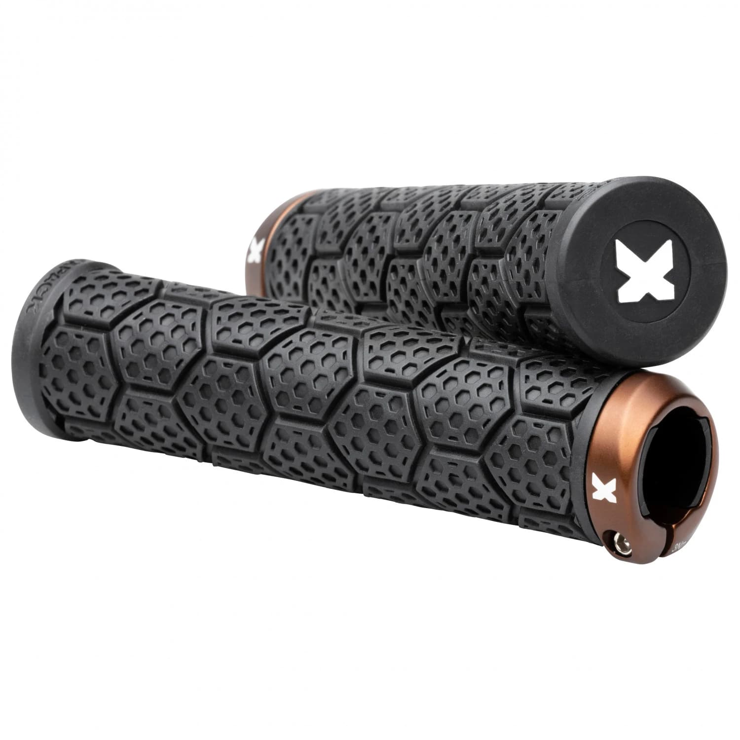 Грипове за кормило Sixpack racing D-Trix AL Bike grips - Black / Bronze