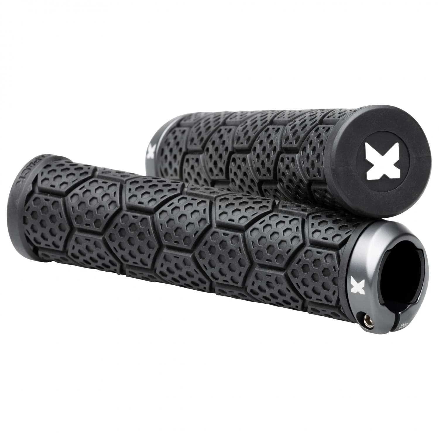 Грипове за кормило Sixpack racing D-Trix AL Bike grips - Black / Dark Titanium