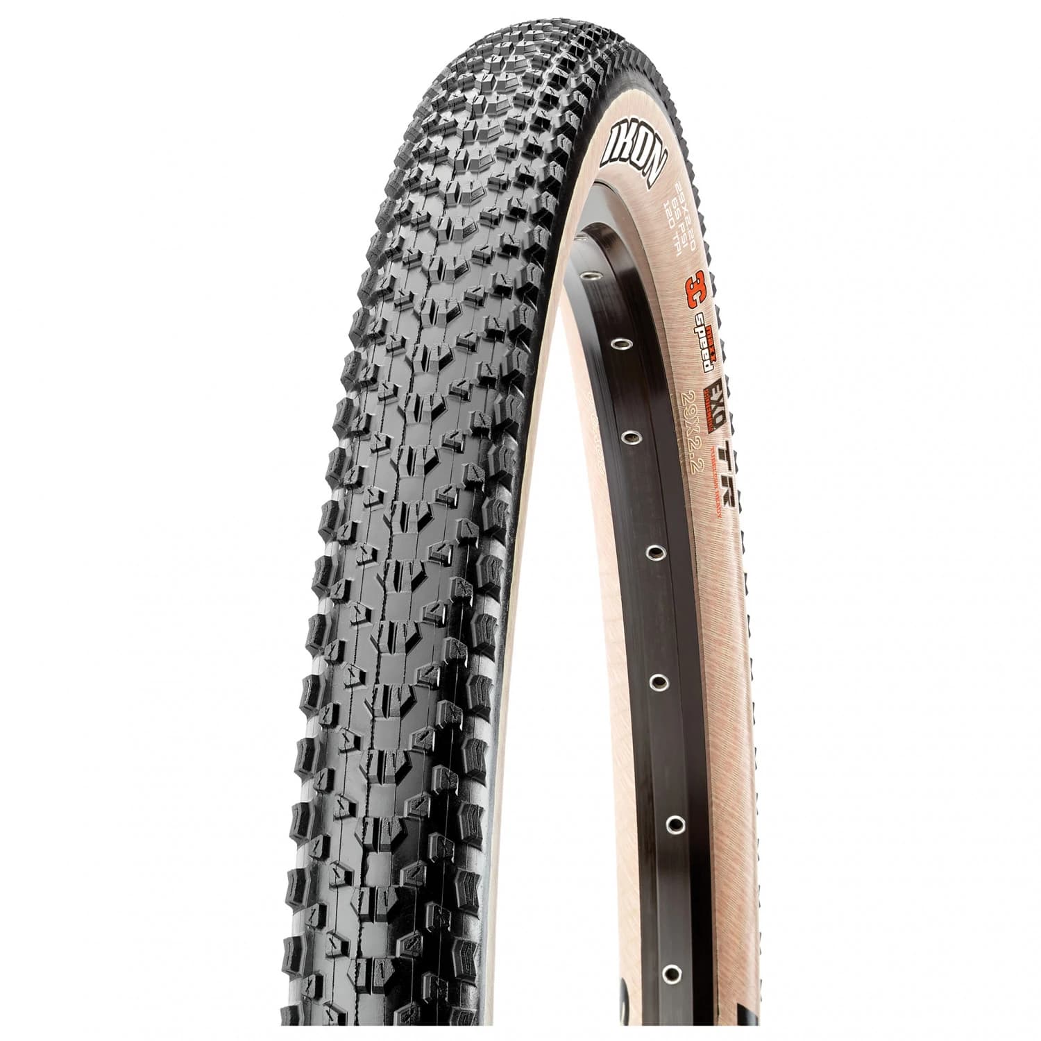 Гума за планинско колоездене Maxxis Ikon Tanwall 29'' (57-622) 3C MaxxSpeed EXO TR Bicycle tire - Tanwall