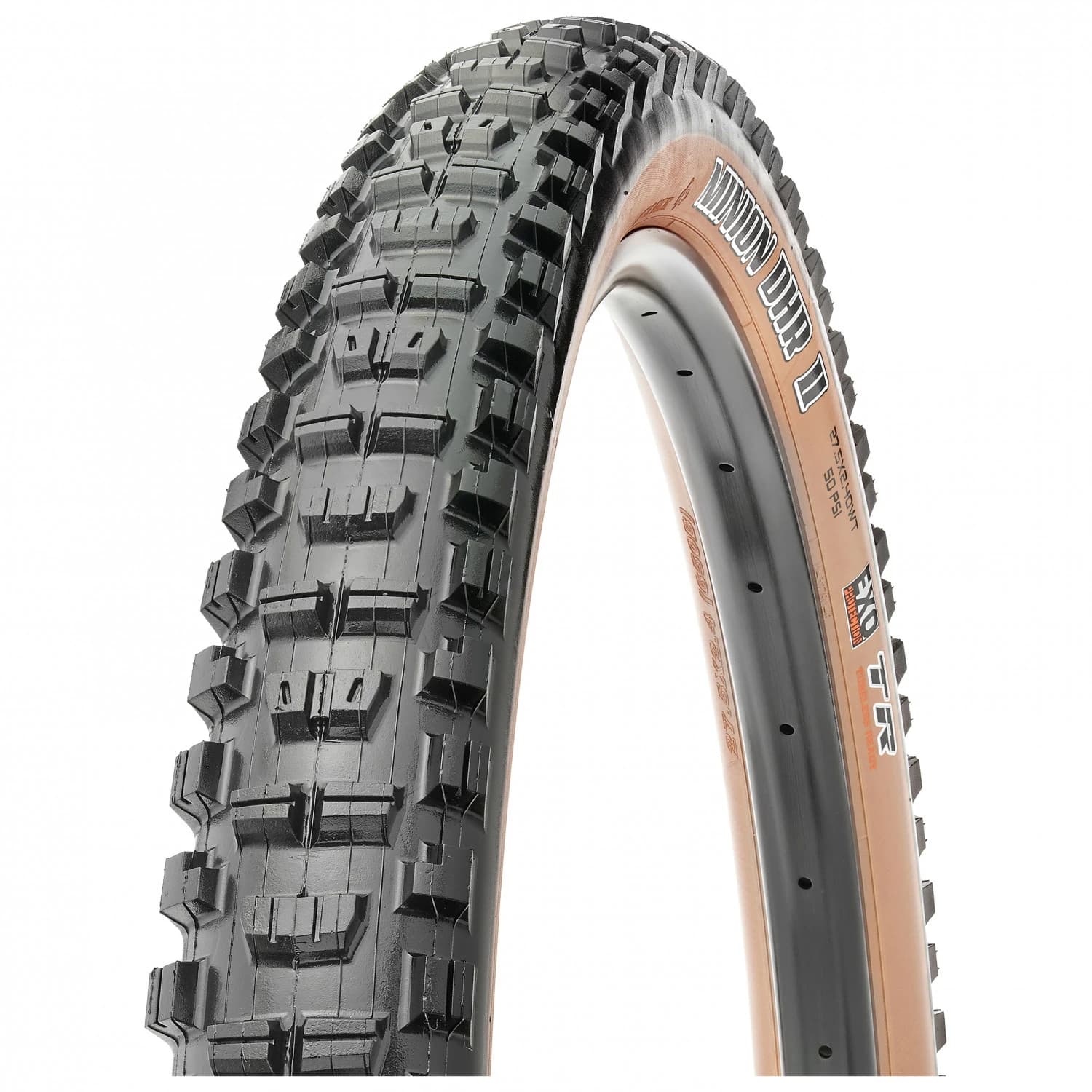 Гума за планинско колоездене Maxxis Minion DHR II Tanw. 29'' (61-622) WT Dual EXO TR Bicycle tire - Tanwall