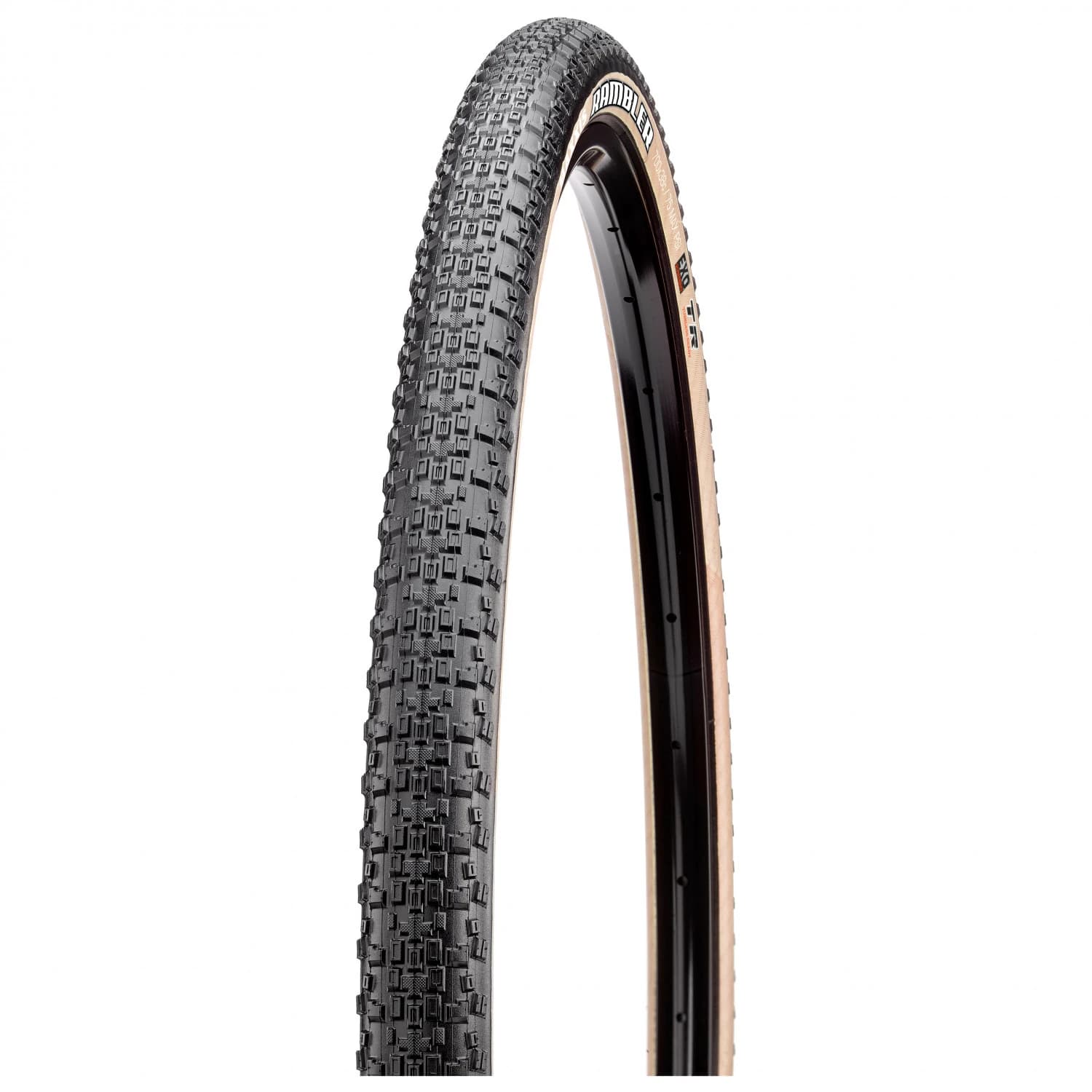 Велосипедна гума Maxxis Rambler Tanwall 700x38C (38-622) Dual EXO TR Bicycle tire - Tanwall