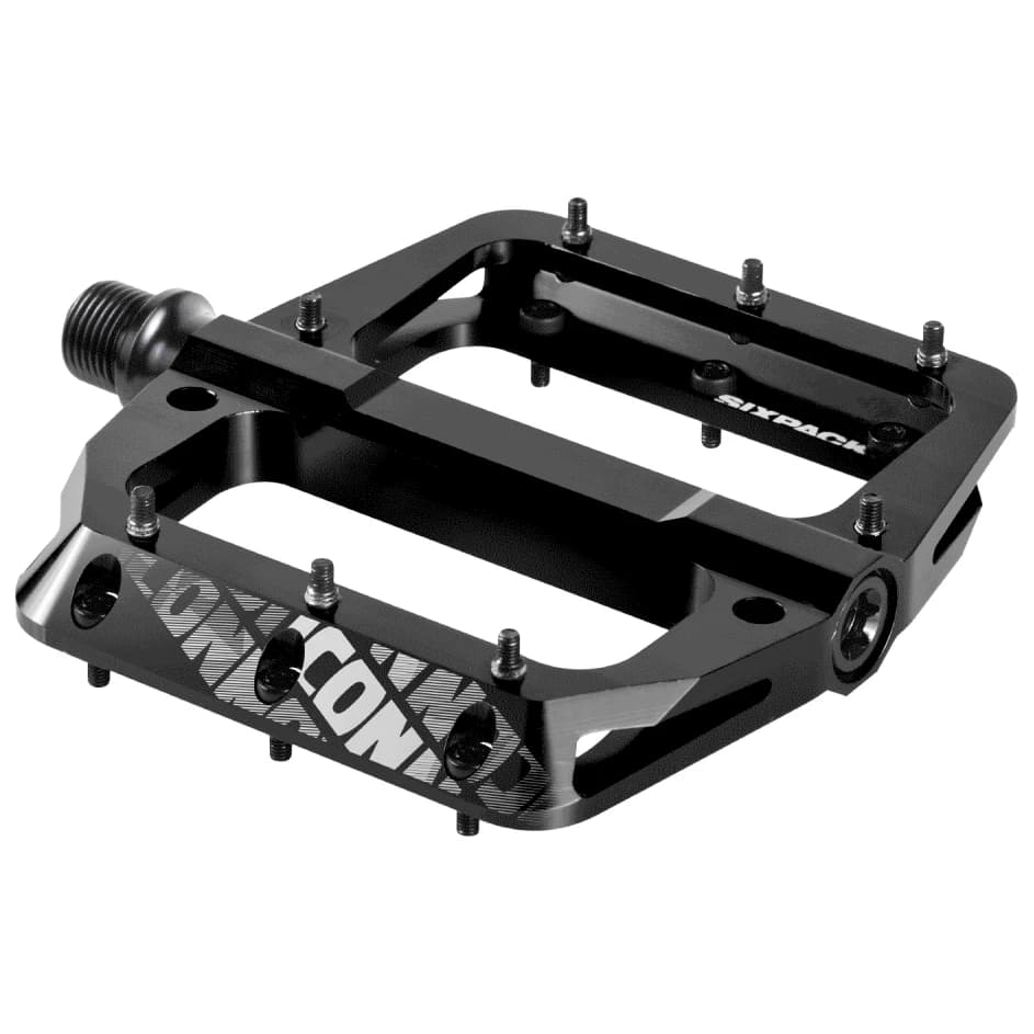Платформен педал Sixpack racing Icon 2.0 Revival Pedal Platform pedals - Stealth / Black