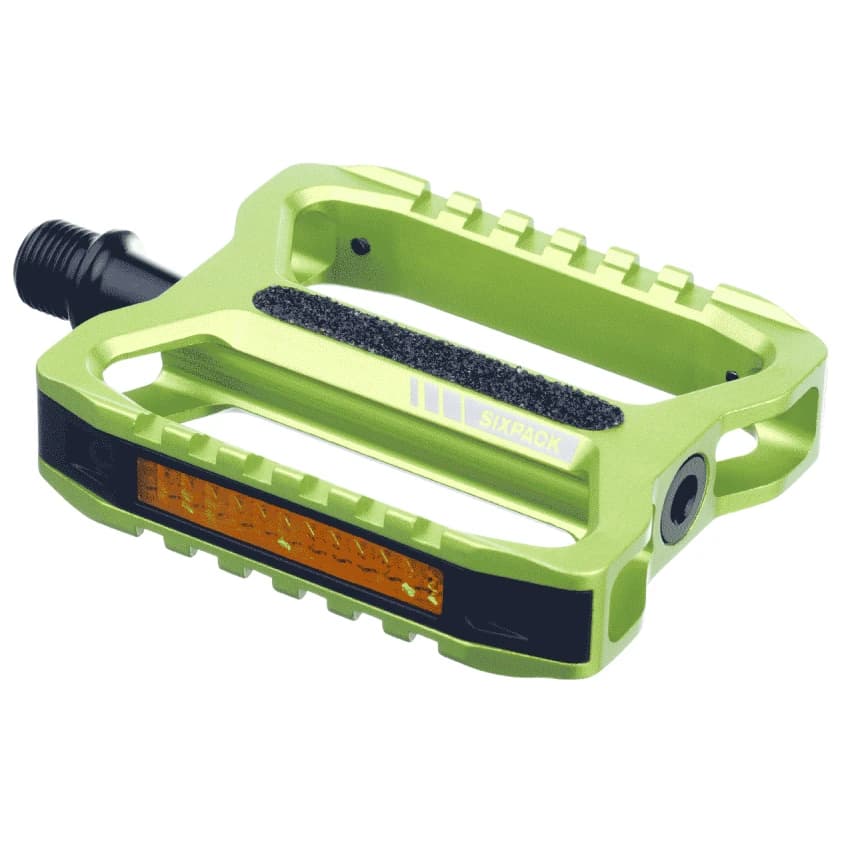 Платформен педал Sixpack racing Network 3.0 Pedal Platform pedals - Electric / Green