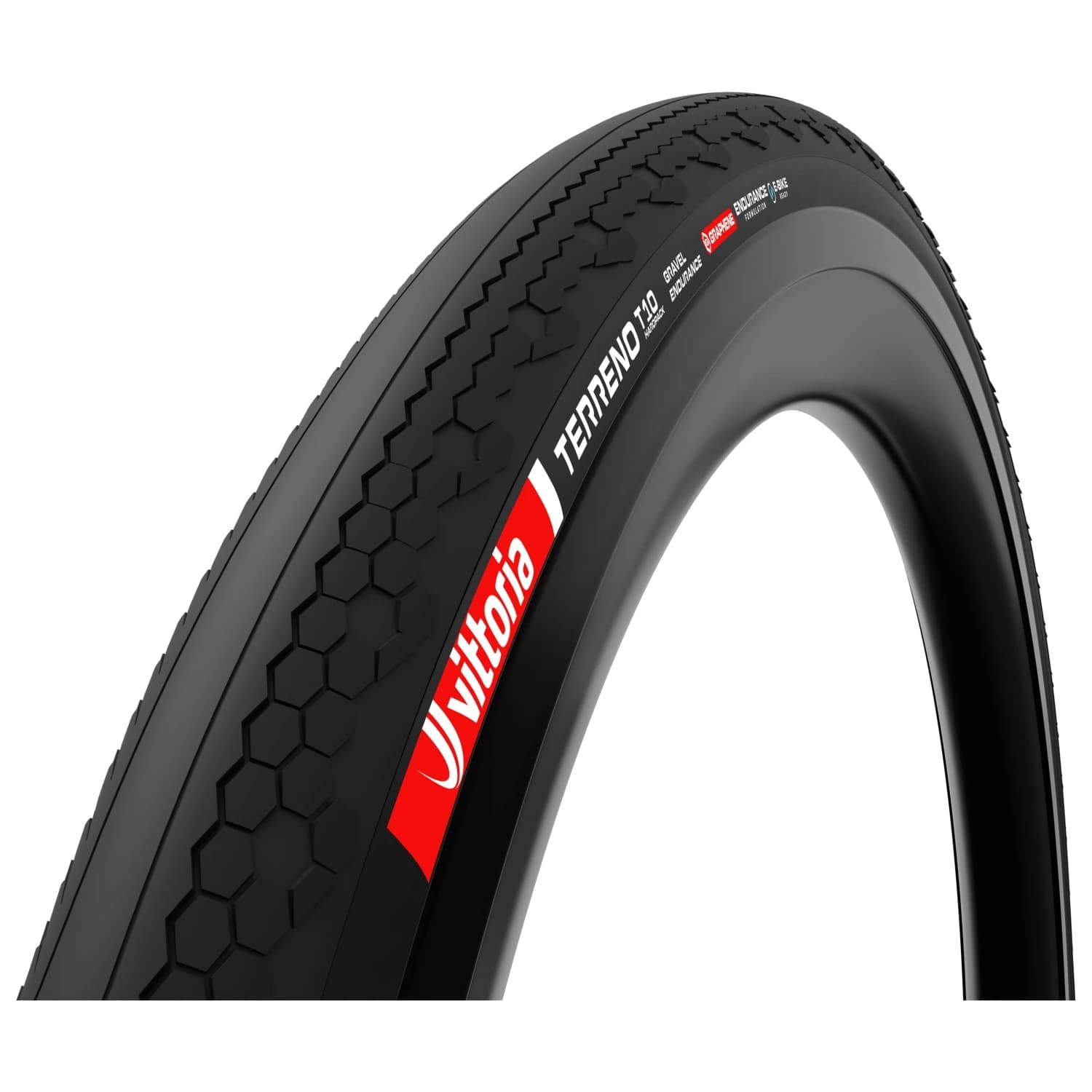 Гума за шосейно колоездене Vittoria Terreno T10 HP GRV Endurance 28'' (40-622) Fold. Bicycle tire - Black / Black