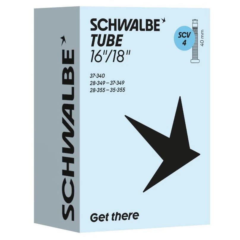 Вътрешна гума Schwalbe 20'' (28/37-340/355) SCV4 Inner tube - Black