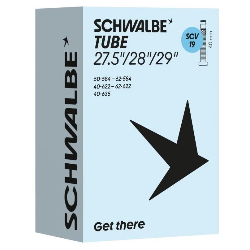 Вътрешна гума Schwalbe 27,5''/28''/29'' (40/62-584/635) SCV19 Inner tube - Black