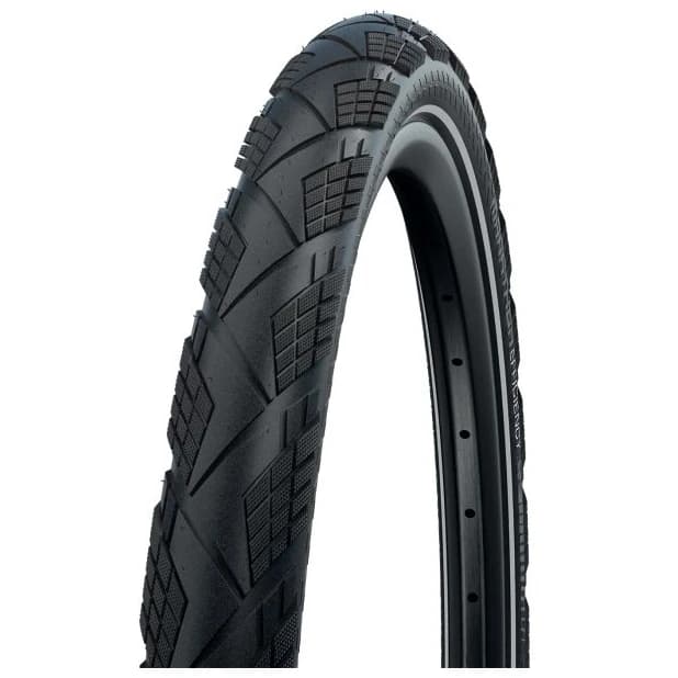 Велосипедна гума Schwalbe Marathon Efficiency Evolution Line V-Guard SR 28'' (35-622) Bicycle tire - Black / Reflex