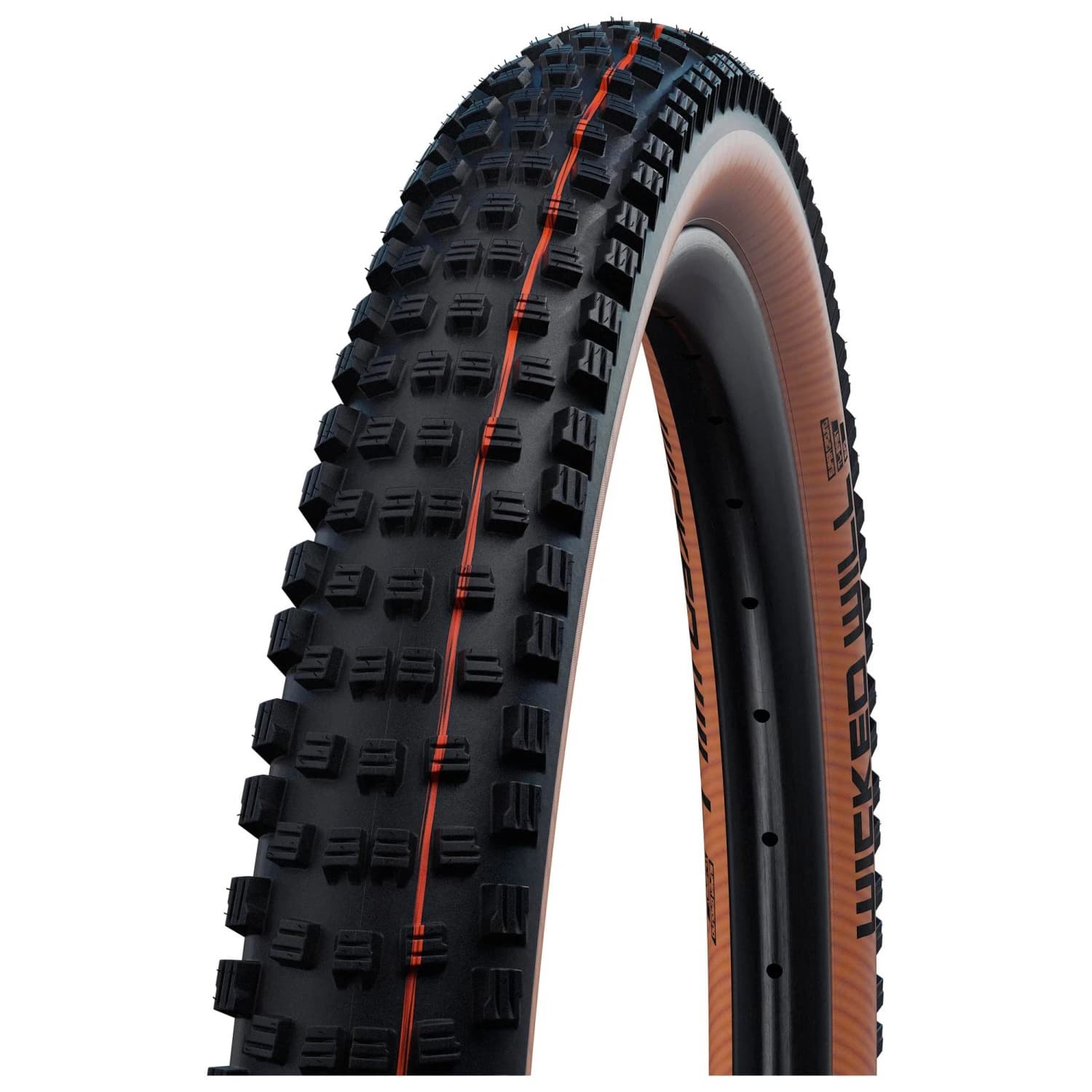 Гума за планинско колоездене Schwalbe Wicked Will Evolution Line Soft Speedgrip SR 29'' (62-622) Bicycle tire - Black / Transparent Sidewall