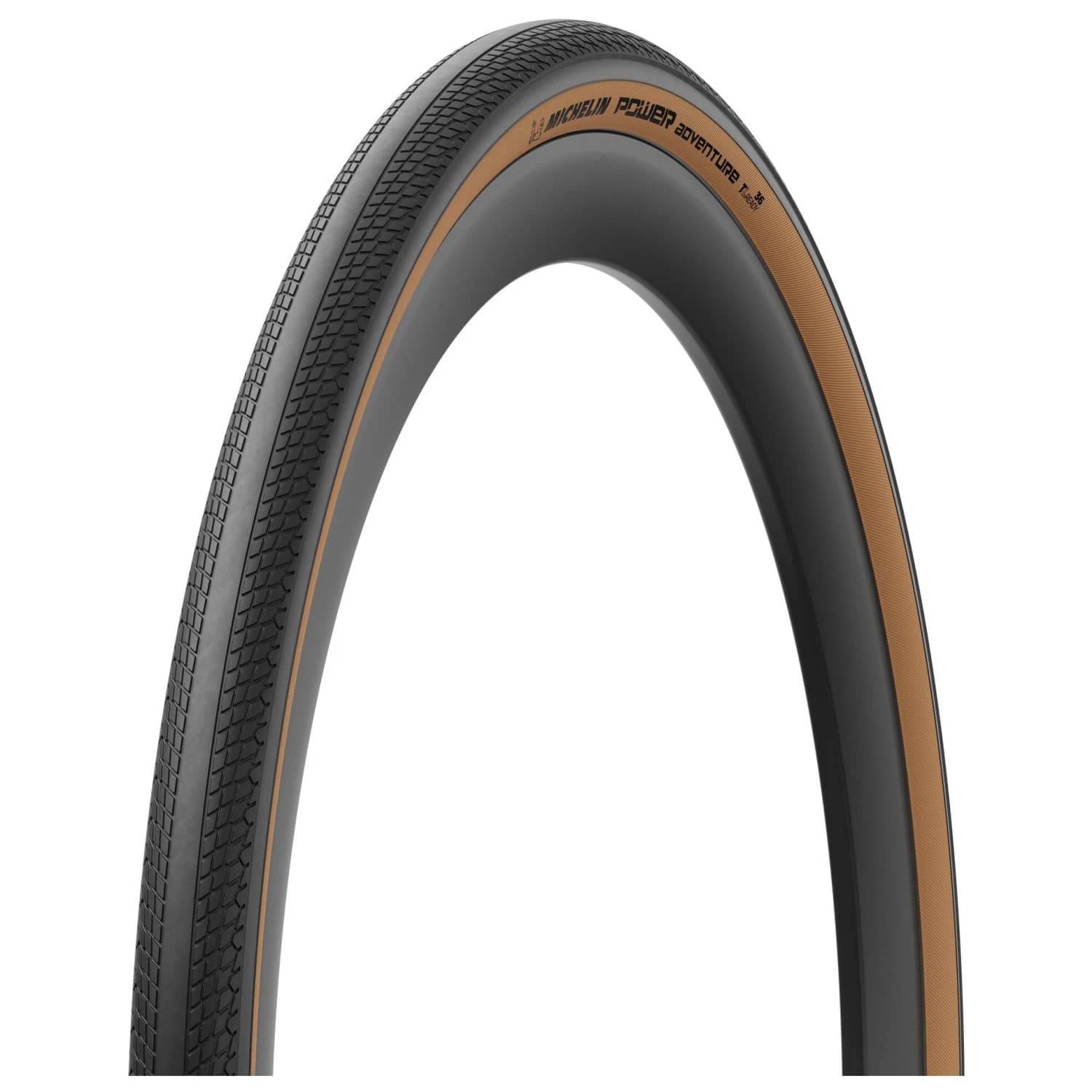 Гума за шосейно колоездене Michelin Power Adventure Classic CL TS TLR 28'' (30-622) Bicycle tire - Black / Classic