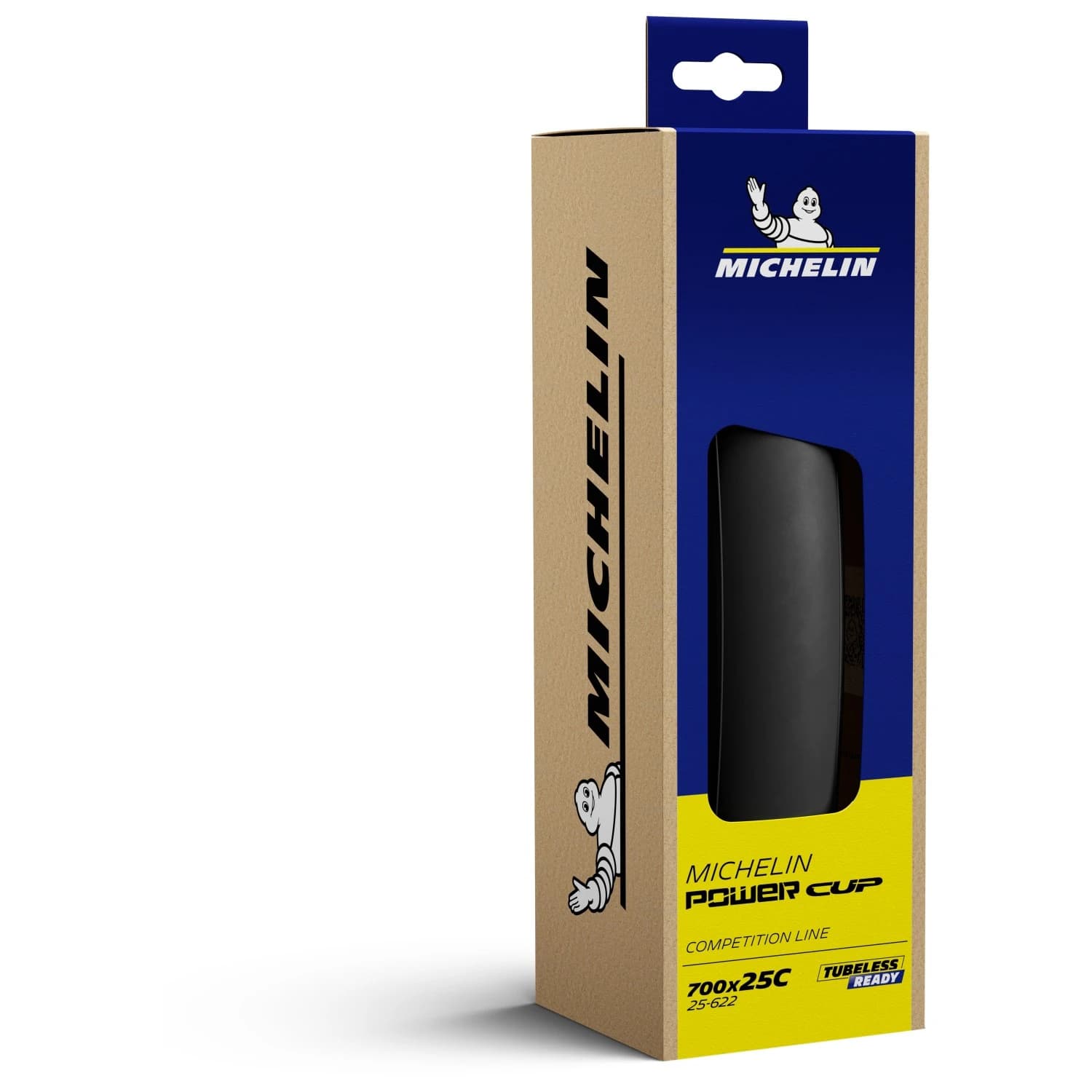 Гума за шосейно колоездене Michelin Power Cup Competition Line TS TLR 28'' (25-622) Bicycle tire - Black / Classic