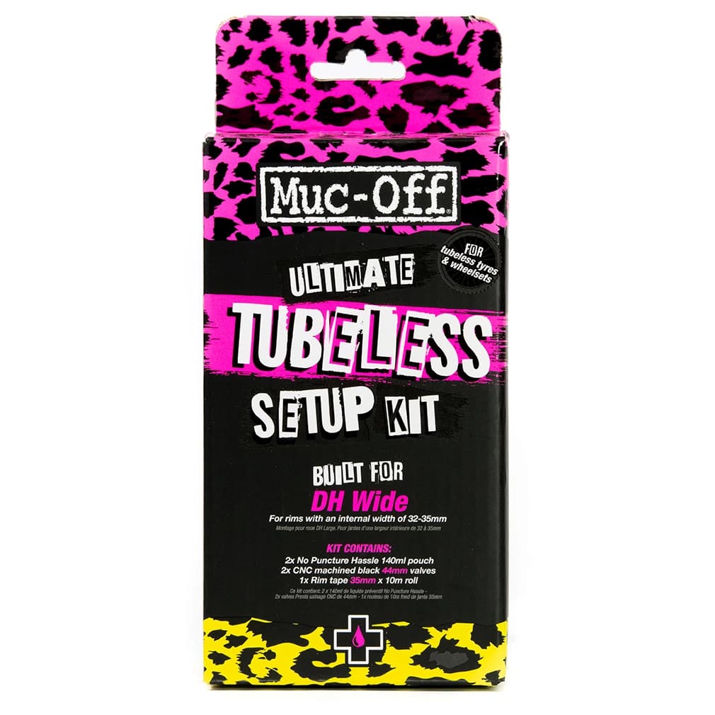 Аксесоар за безкамерен гума Muc off Ultimatetubeless Kit DH/Plus Tyre & tube accessories - Pink