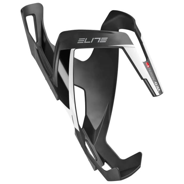 Поставка за бутилка Elite Vico Carbon Bottle holders - Matt / White Graphic