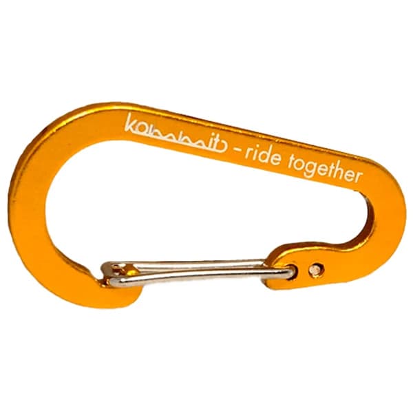 Велосипеден аксесоар Kommit Karabiner - Orange