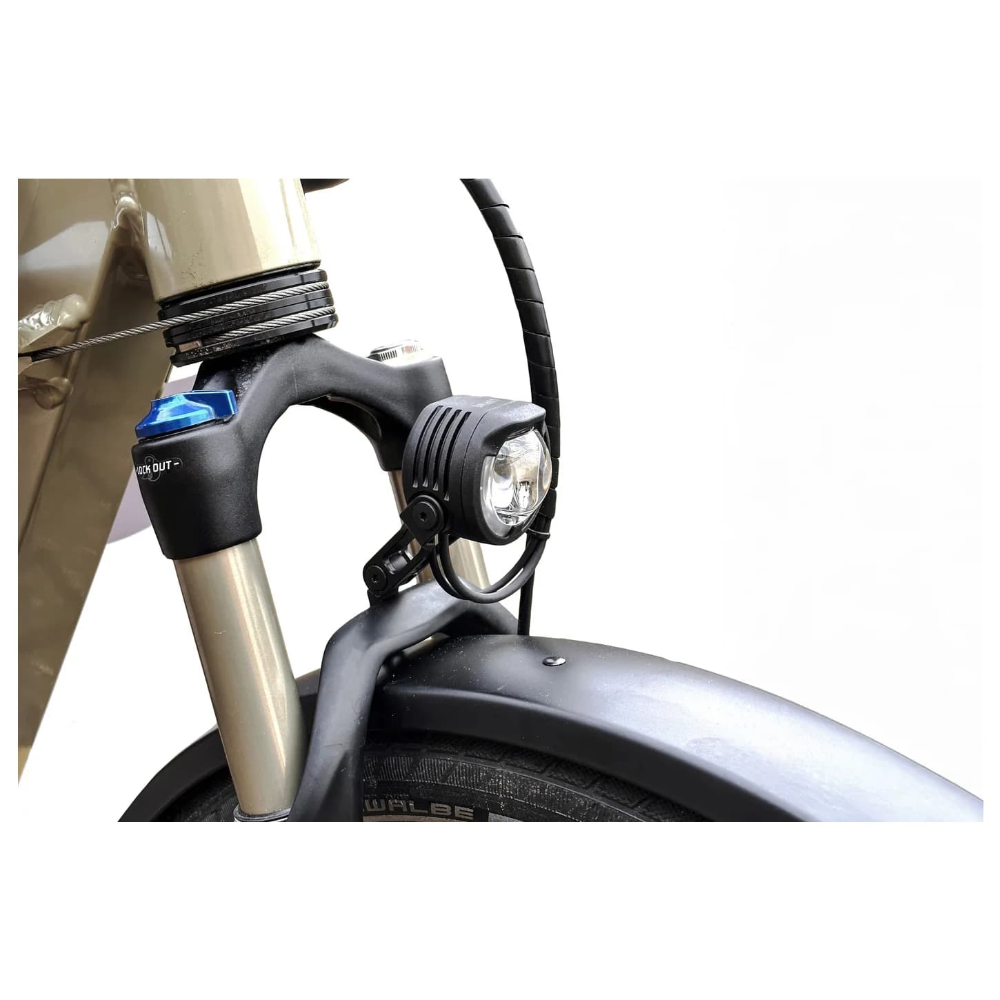 Велосипедна светлина Lupine SL F Lastenrad Bike light - Black