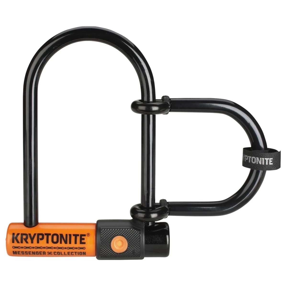 U-образен катинар Kryptonite Messenger Mini + Extender Bike lock - Black