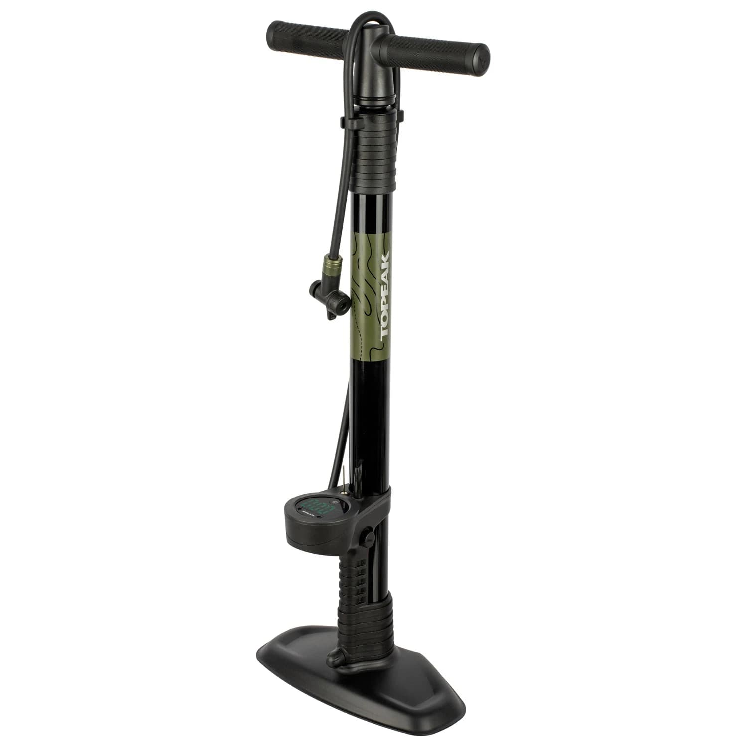 Крачна помпа Topeak JoeBlow Mountain X Digital Upright pump - Black