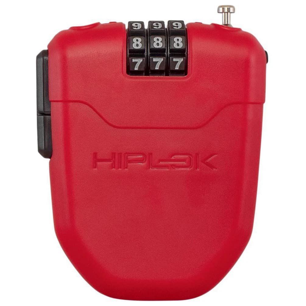 Кабелен катинар Hiplok FX Bike lock - Red