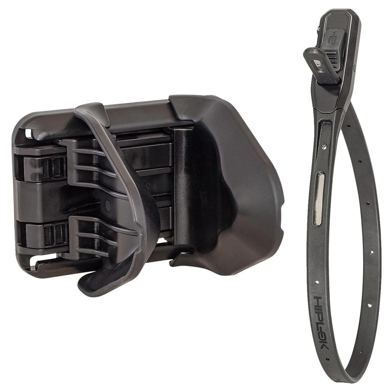Велосипеден аксесоар Hiplok Jaw+ Wall mount - All Black