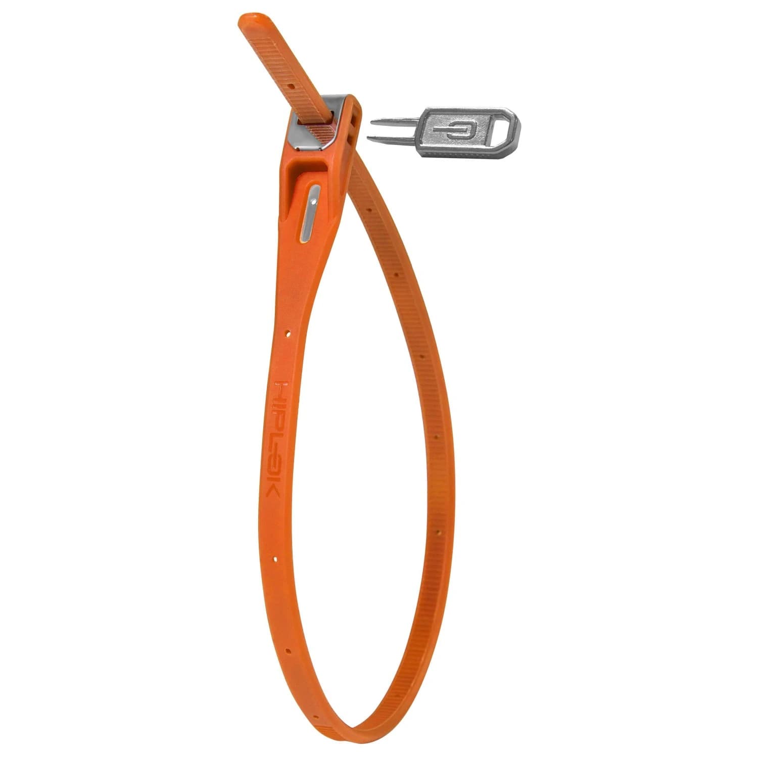 Кабелен катинар Hiplok Z Lok Bike lock - Orange