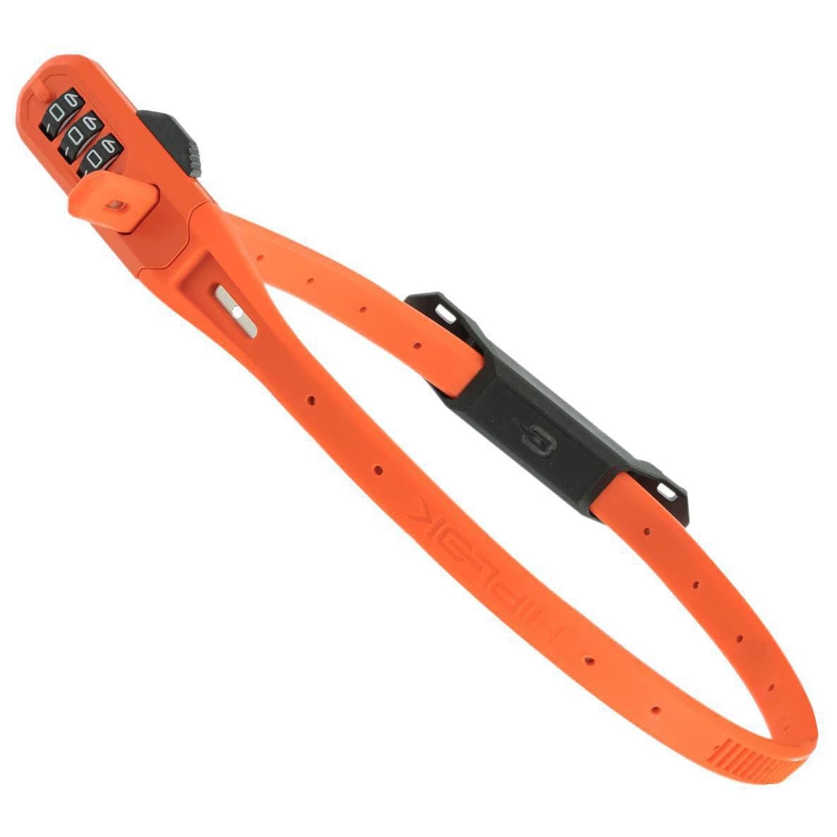 Кабелен катинар Hiplok Z Lok Combo V2 Bike lock - Orange