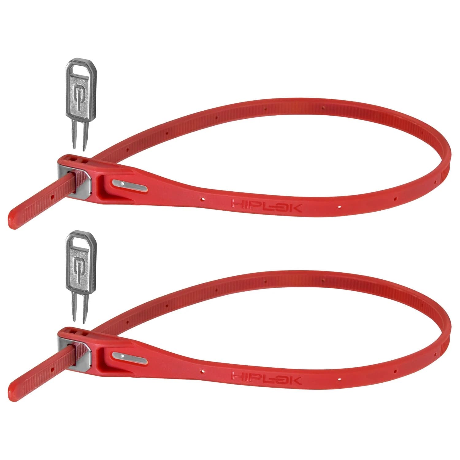 Кабелен катинар Hiplok Z Lok Twin Pack Bike lock - Red