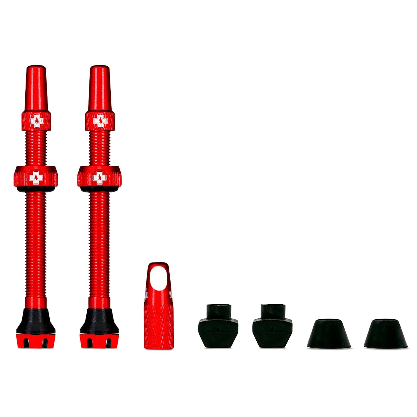 Комплект Muc Off Tubeless Valve Kit V2 Universal For MTB & Road Bicycle valve - Red