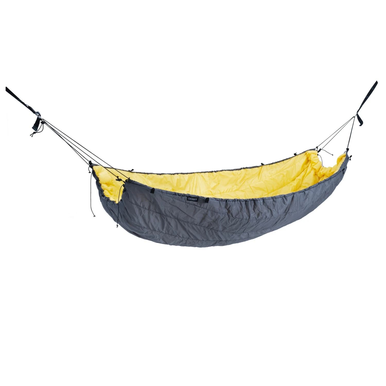 Аксесоар за хамак Cocoon Underquilt - Shale / Yellow Sheen