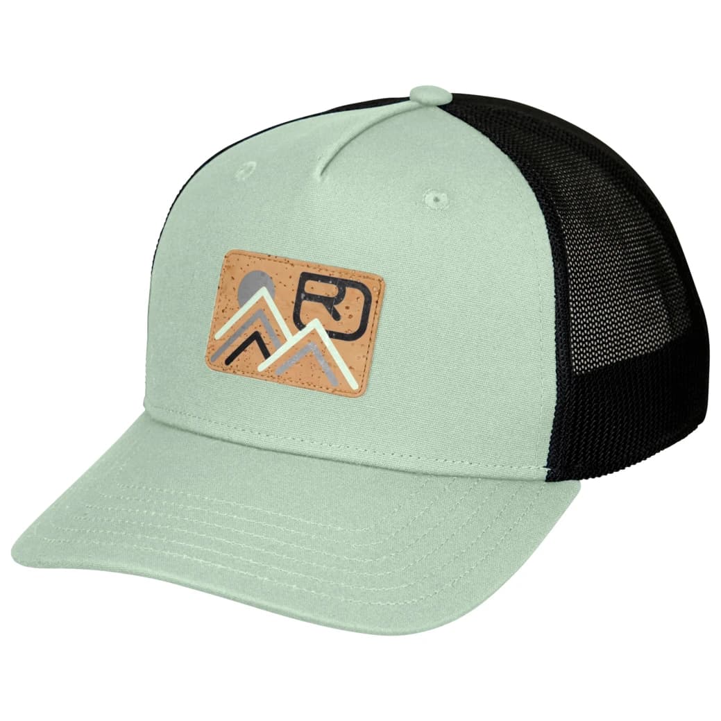 Шапка с козирка Ortovox Corky Trucker Cap - Green Acid