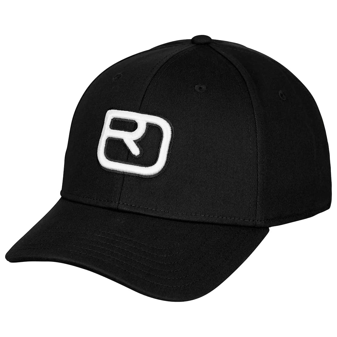 Шапка с козирка Ortovox Logo Flex Cap - Black Raven