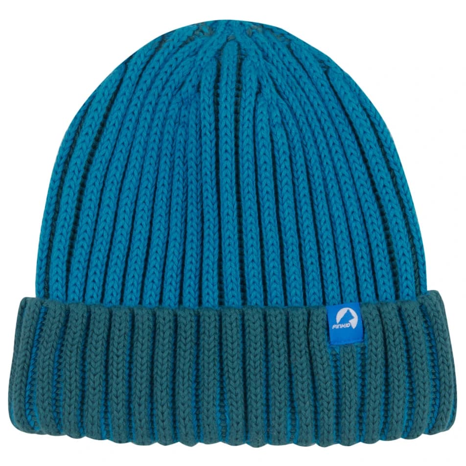 Детска зимна шапка (beanie) Finkid Kid's Pippalot Beanie - Mosaic / Deep Teal
