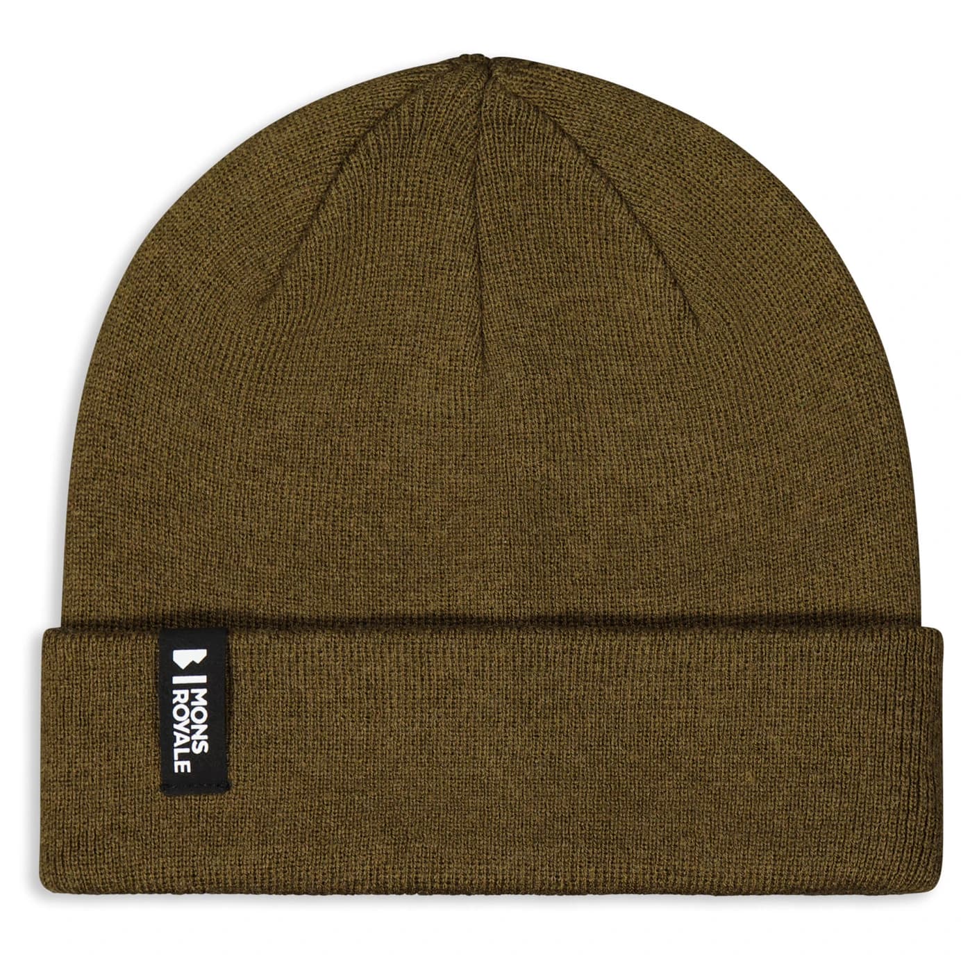 Зимна шапка (beanie) Mons royale McCloud Merino Beanie - Dark Olive