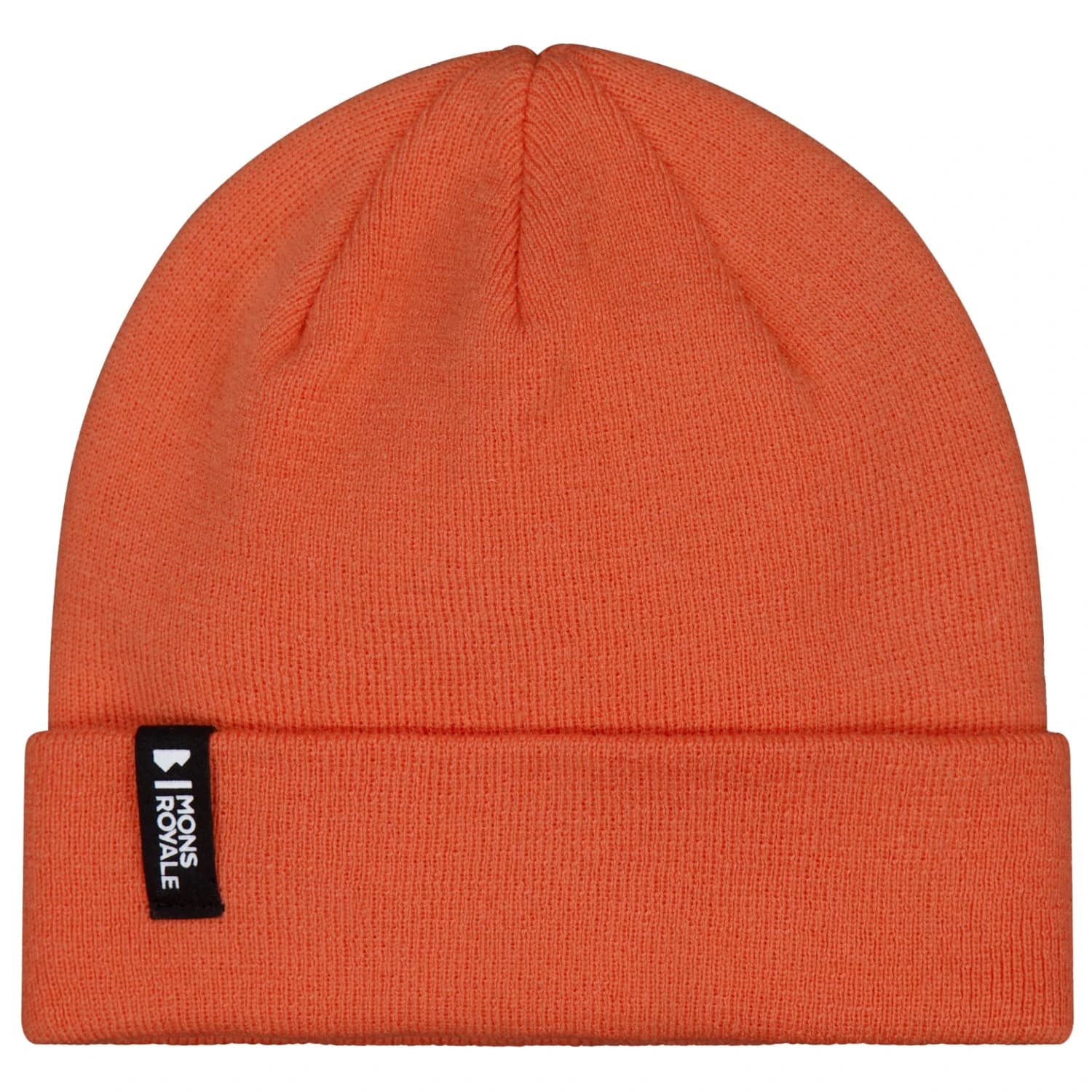 Зимна шапка (beanie) Mons royale McCloud Merino Beanie - Sun Orange