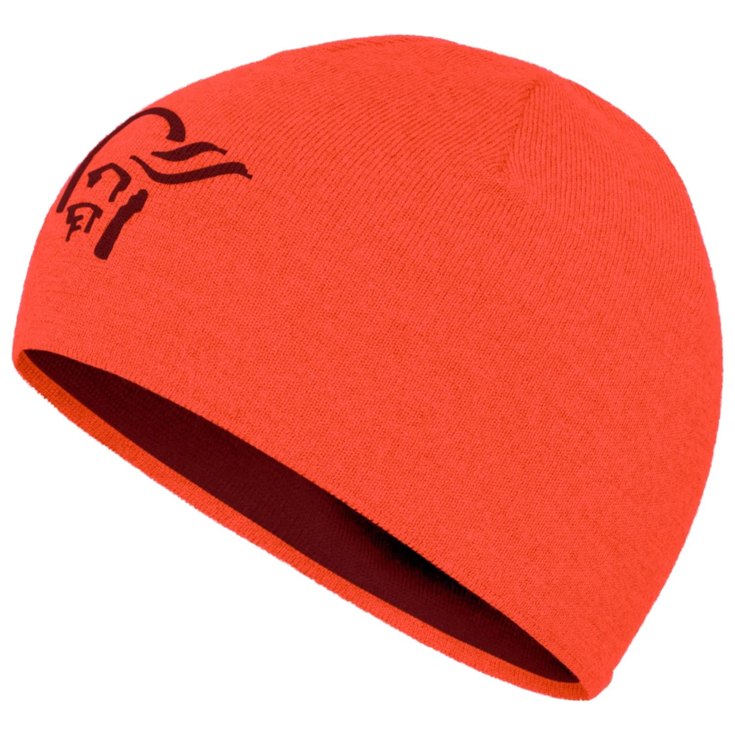 Зимна шапка (beanie) Norrøna /29 Light Merinoull Logo Beanie - Baked Apple