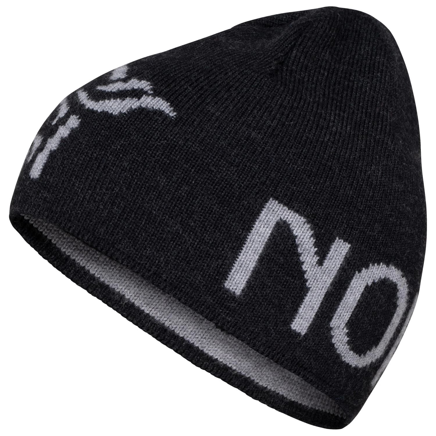 Зимна шапка (beanie) Norrøna /29 Merinoull Logo Beanie - Caviar Melange