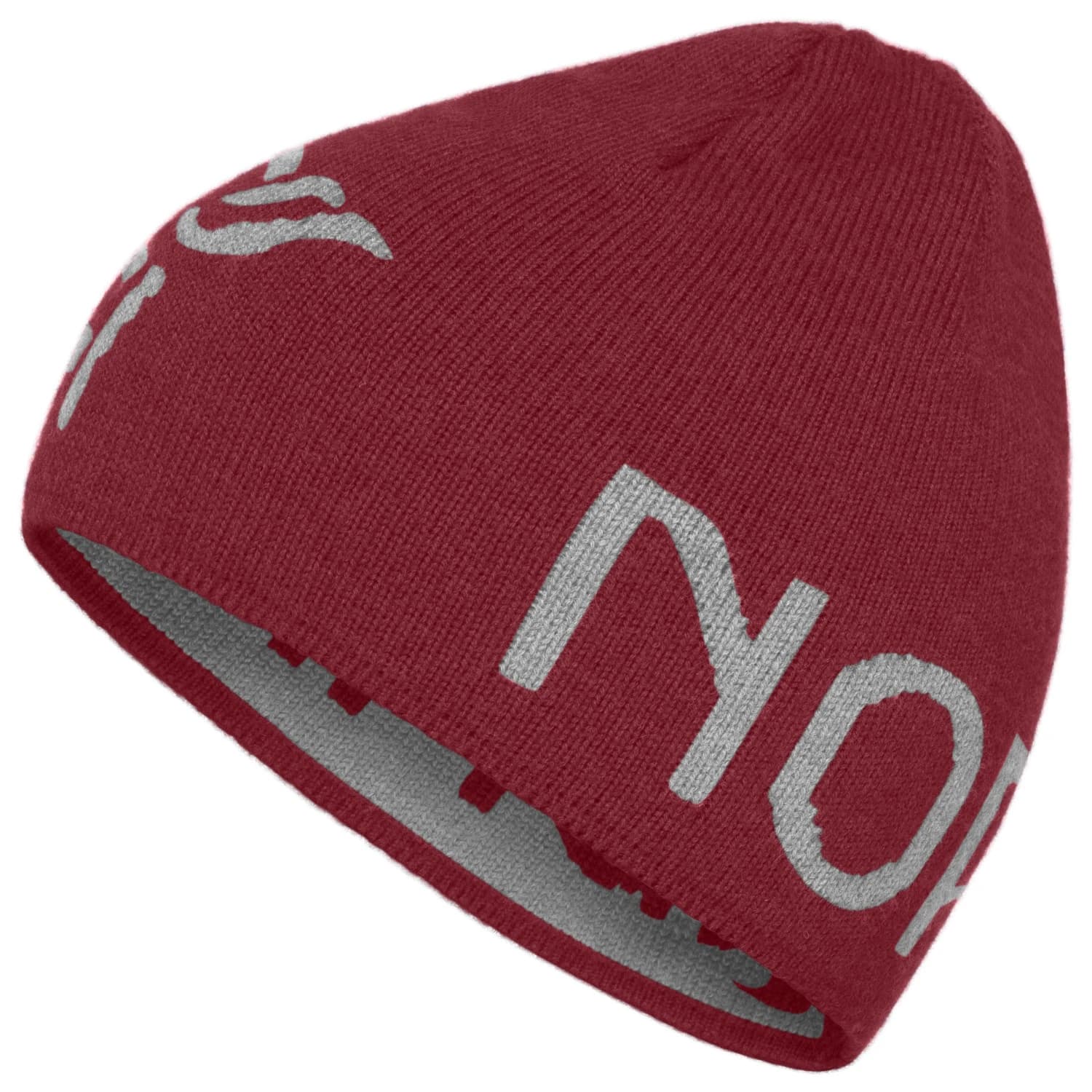 Зимна шапка (beanie) Norrøna /29 Merinoull Logo Beanie - Port